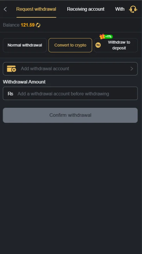 KC99 Withdraw